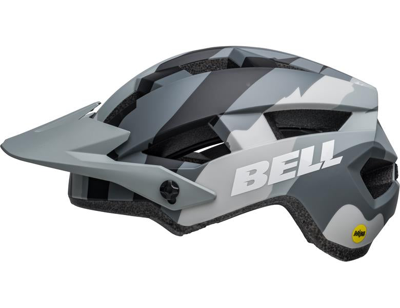 Bell Spark Mips Matte Grey Camo Cykelhjelm 53-60cm