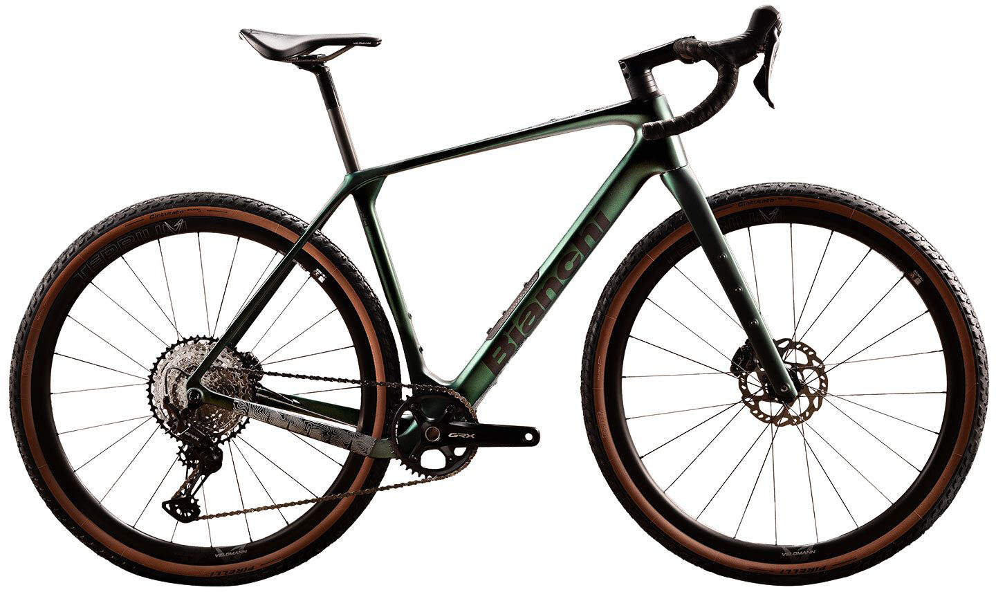 Bianchi Arcadex Pro Grx 820 822 1x12sp 2025 Grøn