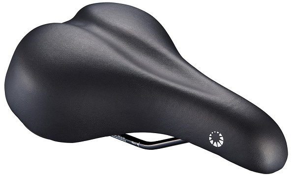 Bike Attitude Atb Sport Sadel Dame 170x250mm Sort Stel
