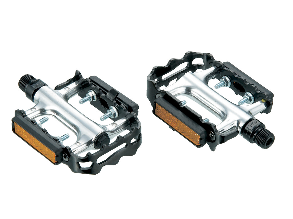 Bike Attitude Pedal Til Mtb Vp 196 Aluminium Sort Sølv