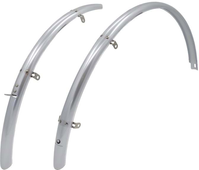 Bike Attitude Skærmsæt 700x38-45mm Alu Mat Sølv
