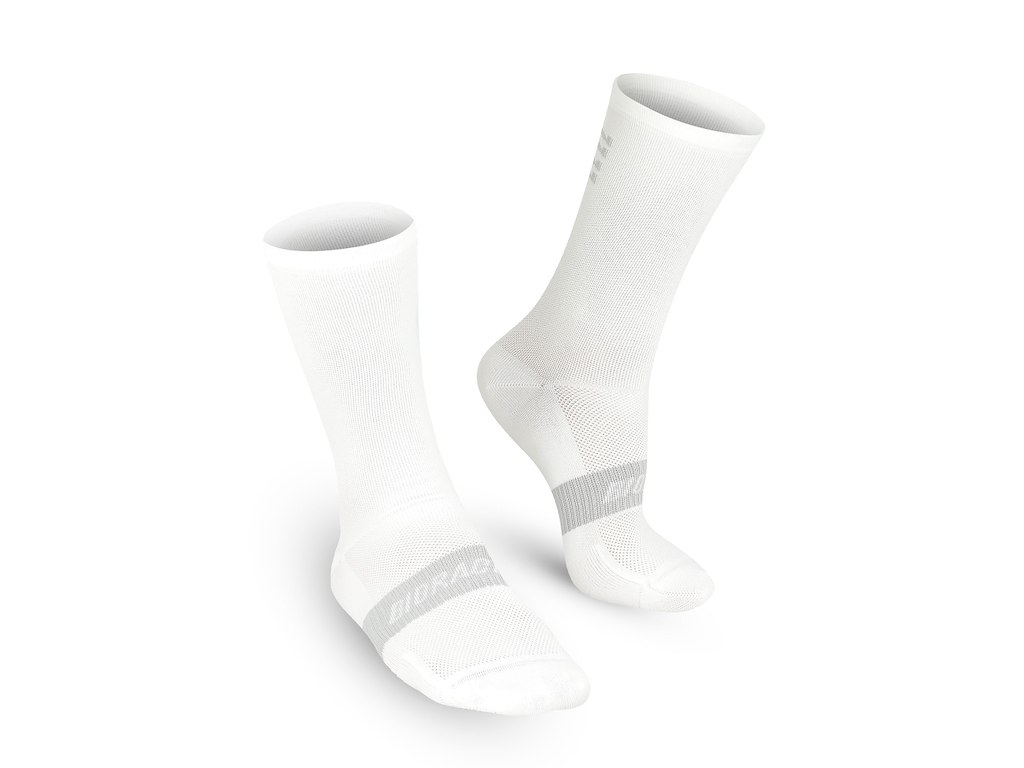 Bioracer Classic Socks Cykelstrømper Hvid