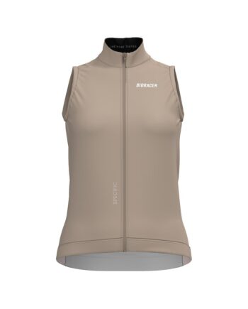 Bioracer Icon Gilet Cykelvest Dame Sand Storm
