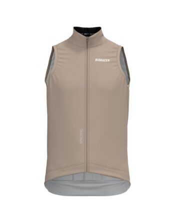 Bioracer Icon Gilet Cykelvest Herre Sand Storm