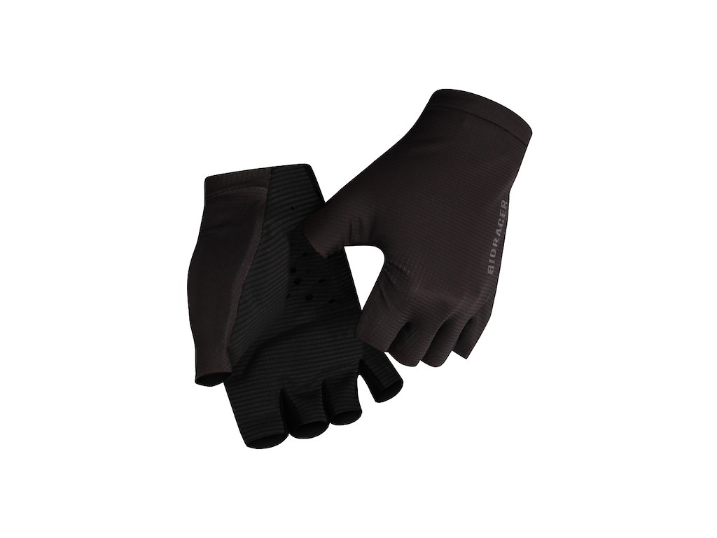 Bioracer Summer Gloves Cykelhandsker Korte Fingre Sort