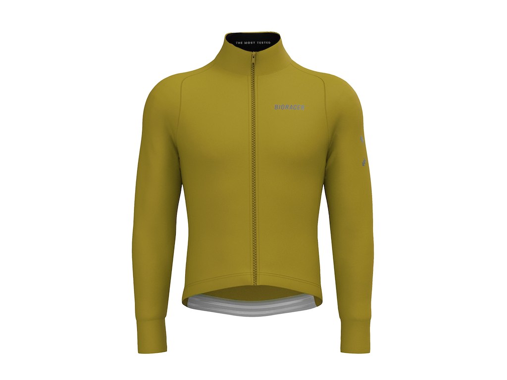 Bioracer Tempest Jakke Herre Green Curry Str