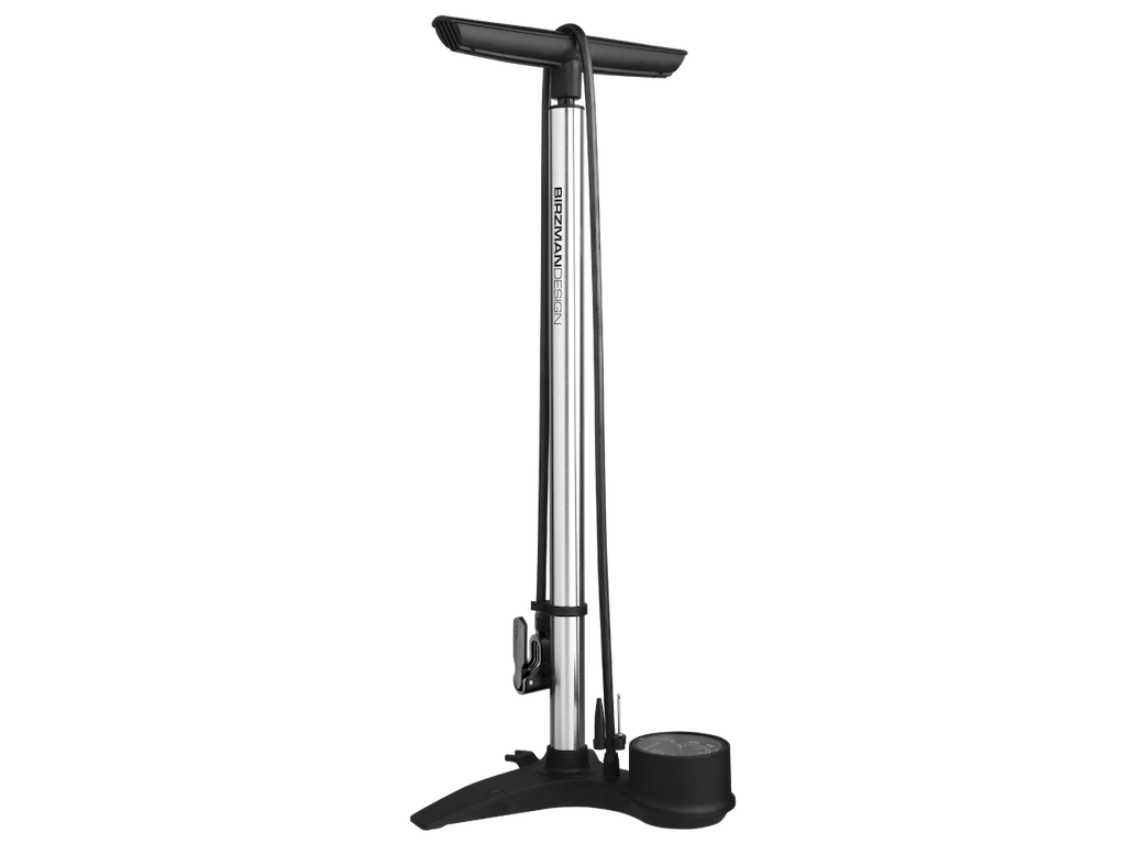 Birzman Flick-it Fodpumpe 160 Psi 11 Bar Sølv