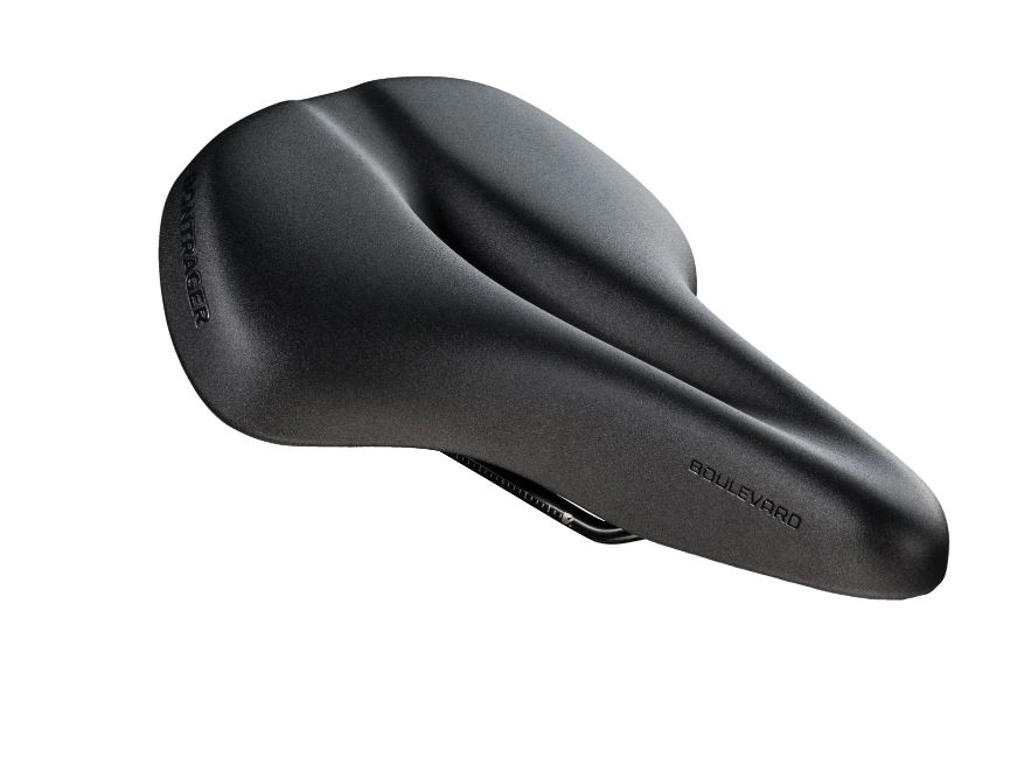 Bontrager Boulevard Sadel Til Urban 205mm Sort