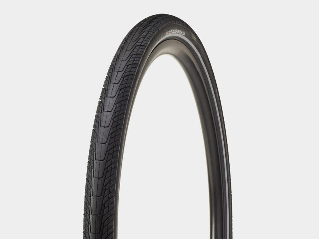 Bontrager H2 Hard-case Lite Kanttrådsdæk Hybrid 700x38c Sort Refleks