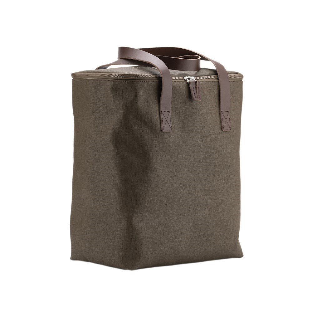 Brooks Camden Tote Bag Taske Mosfarvet Til Cykelkurv