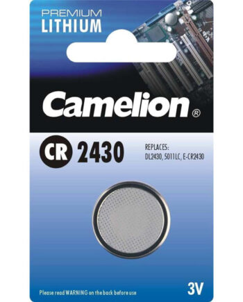 Camelion Batteri Cr2430 Lithium 3v   Stk