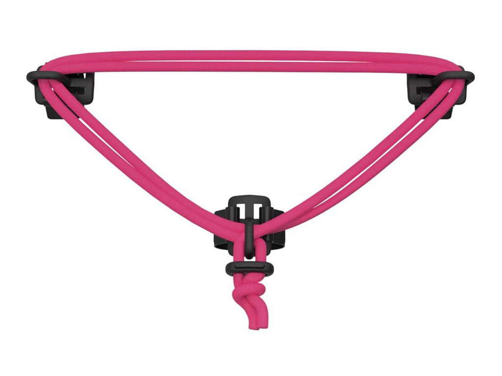 Carryyygum Bagagestrop Monteres Med Velcro Pink