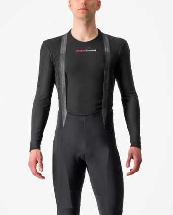 Castelli Prosecco Tech Langærmet Baselayer Sort Herre Størrelse