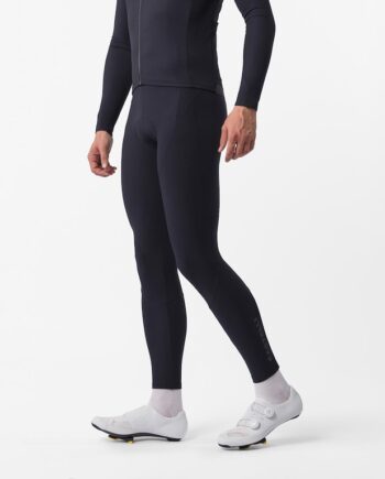 Castelli Thermowoven Bibtights Cykelbukser   Pude Herre Sort Str