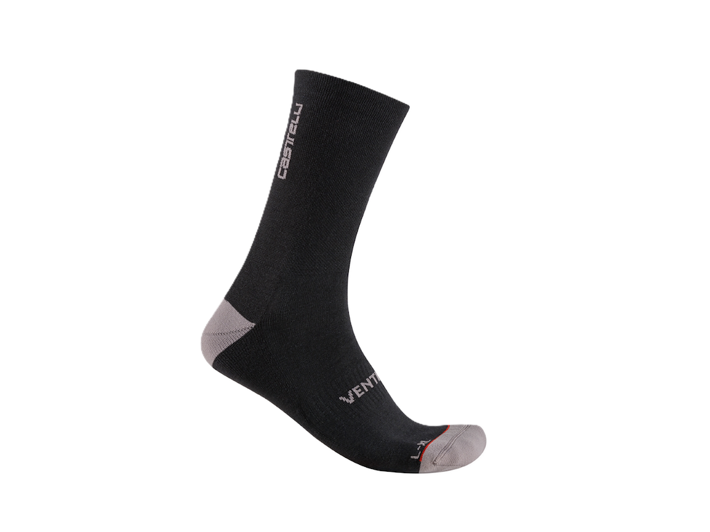 Castelli Venti Soft Merino Cykelstrømper Sort