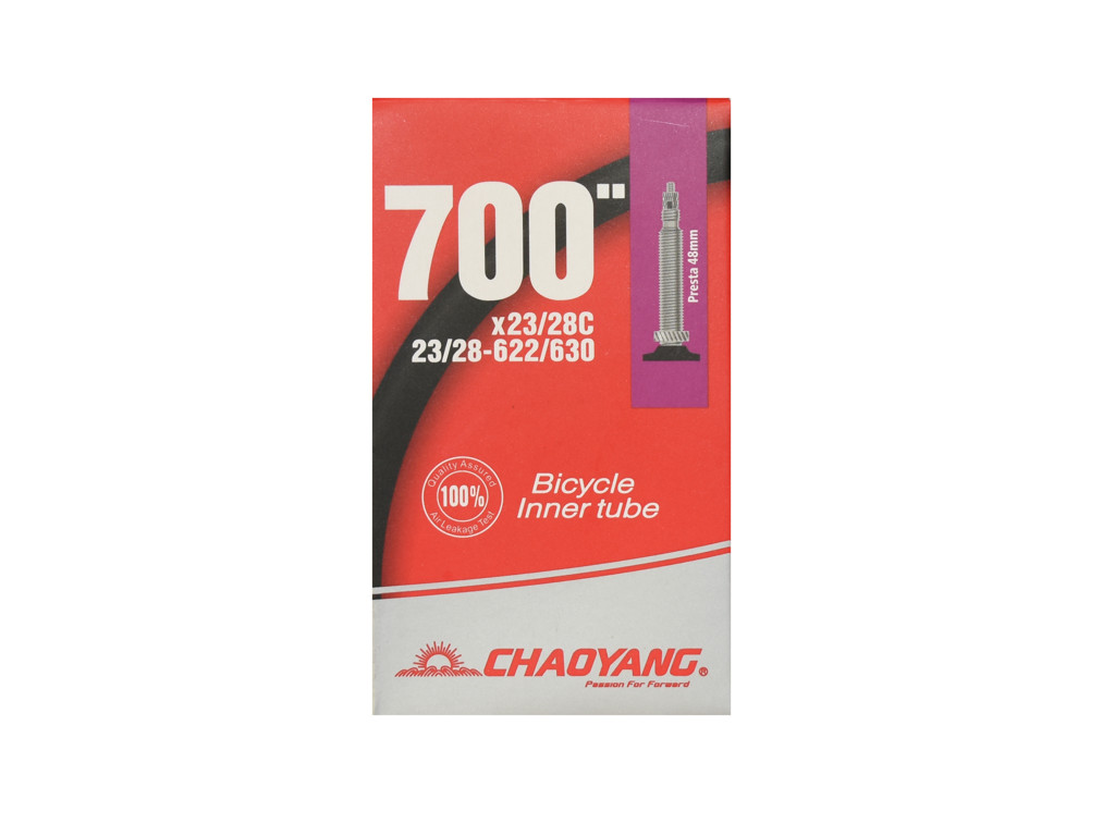 Chaoyang Slange 700 23-28c Med 48mm Lang Racerventil