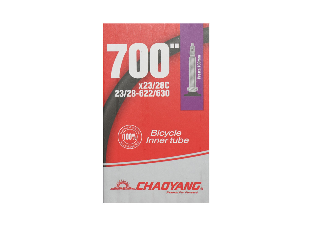 Chaoyang Slange 700 23-28c Med 100mm Lang Racerventil