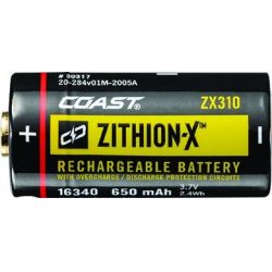 Coast Zithion-  Zx310 Rechargeable Battery For Xp6r  Xph25r Batteri