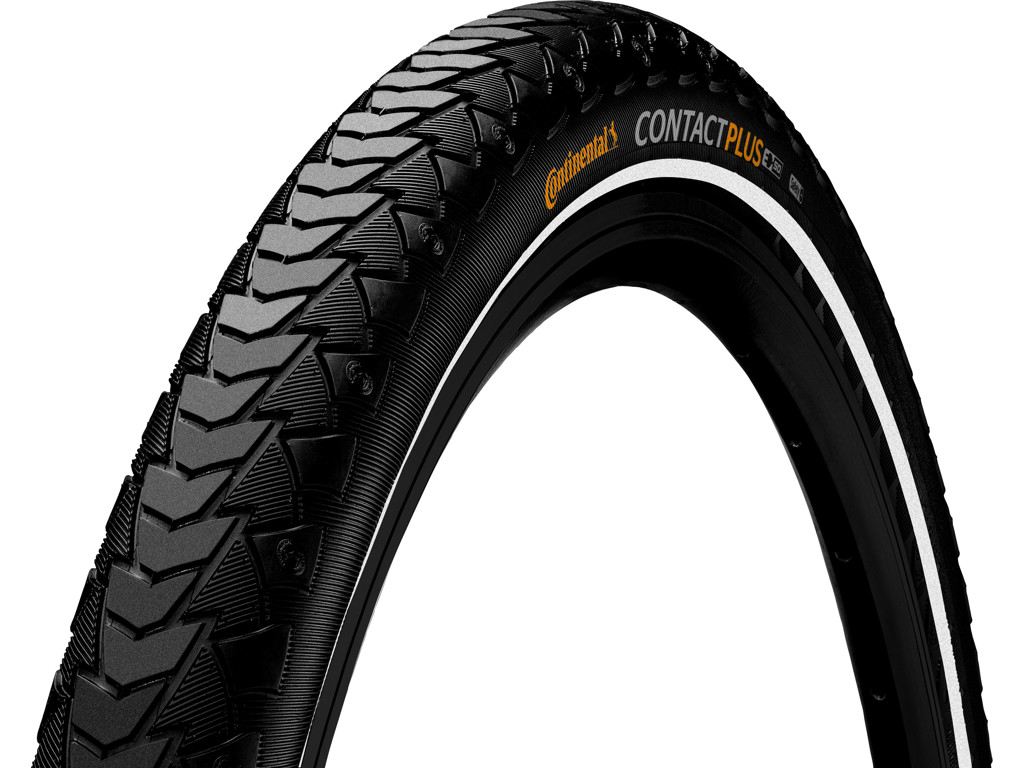Continental Contact Plus Cykeldæk Saftyplus Breaker 700x42c