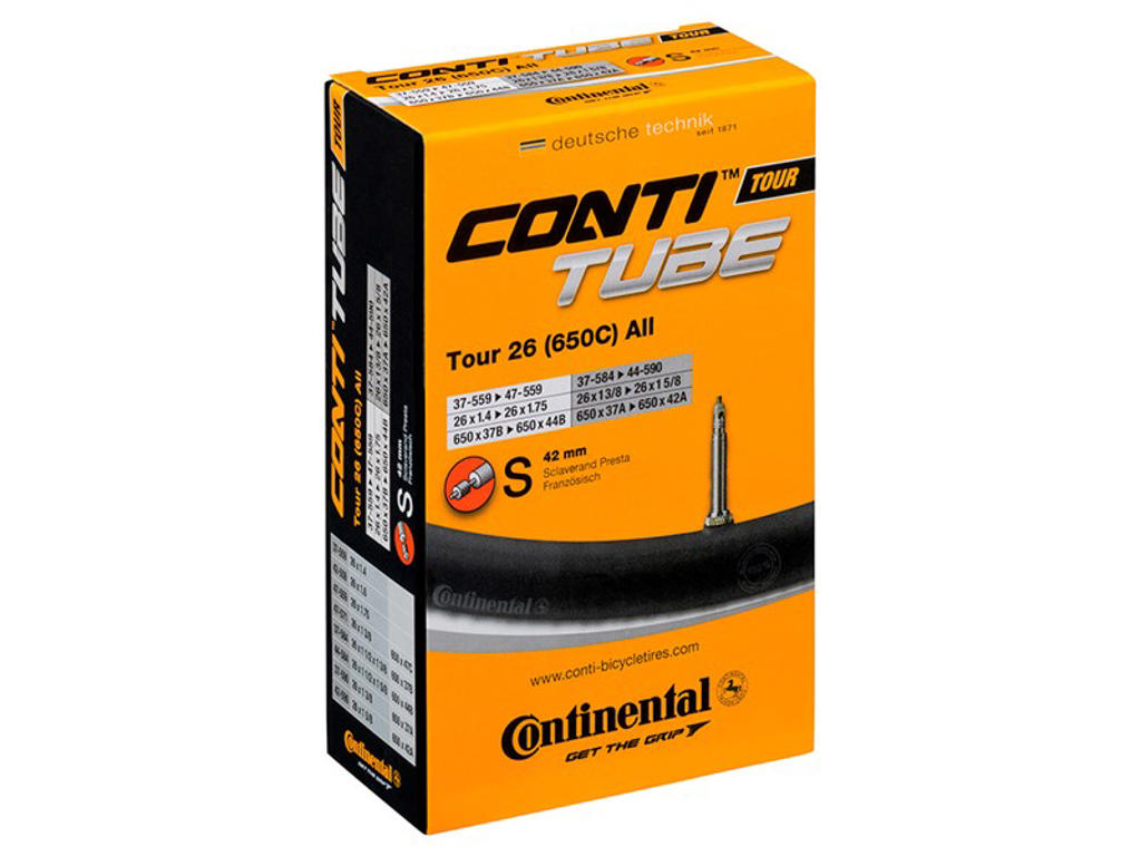 Continental Tour 26 All Cykelslange Str  26x1  -     37-47x559 44-590