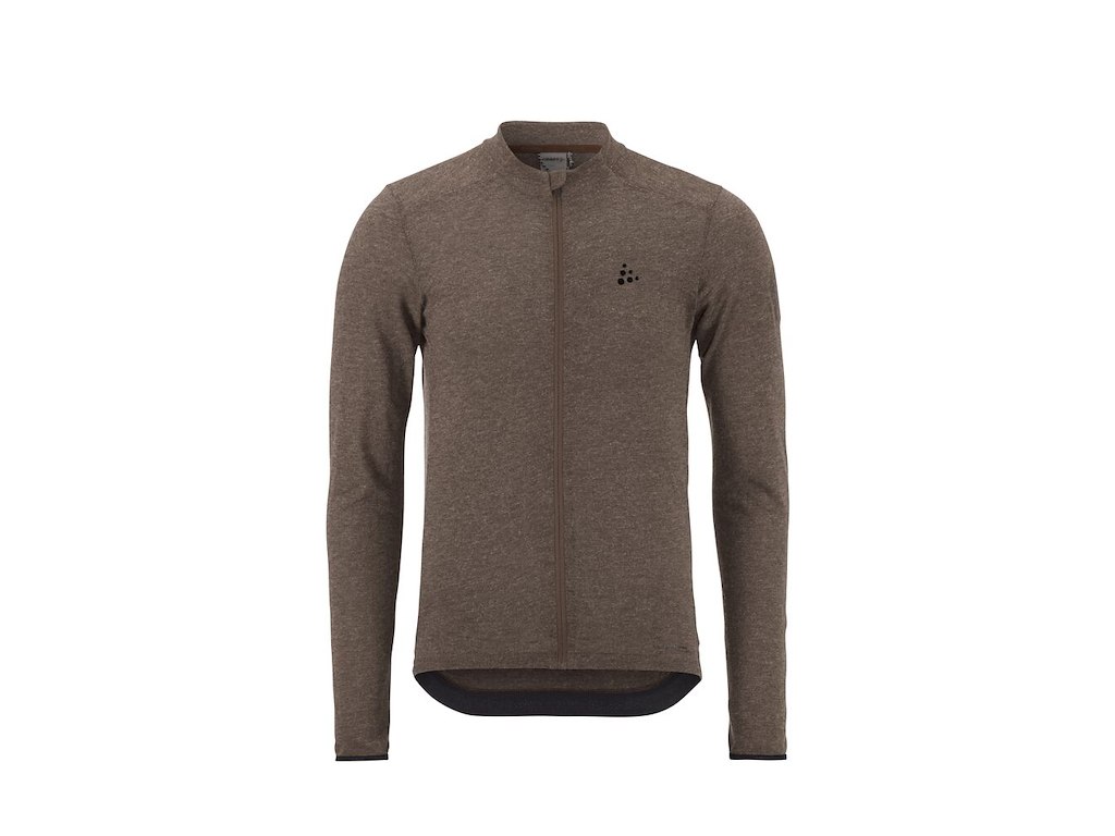 Craft Core Bike Essenceool Ls Jersey Cyketrøje Lange ærmer Herre Prune