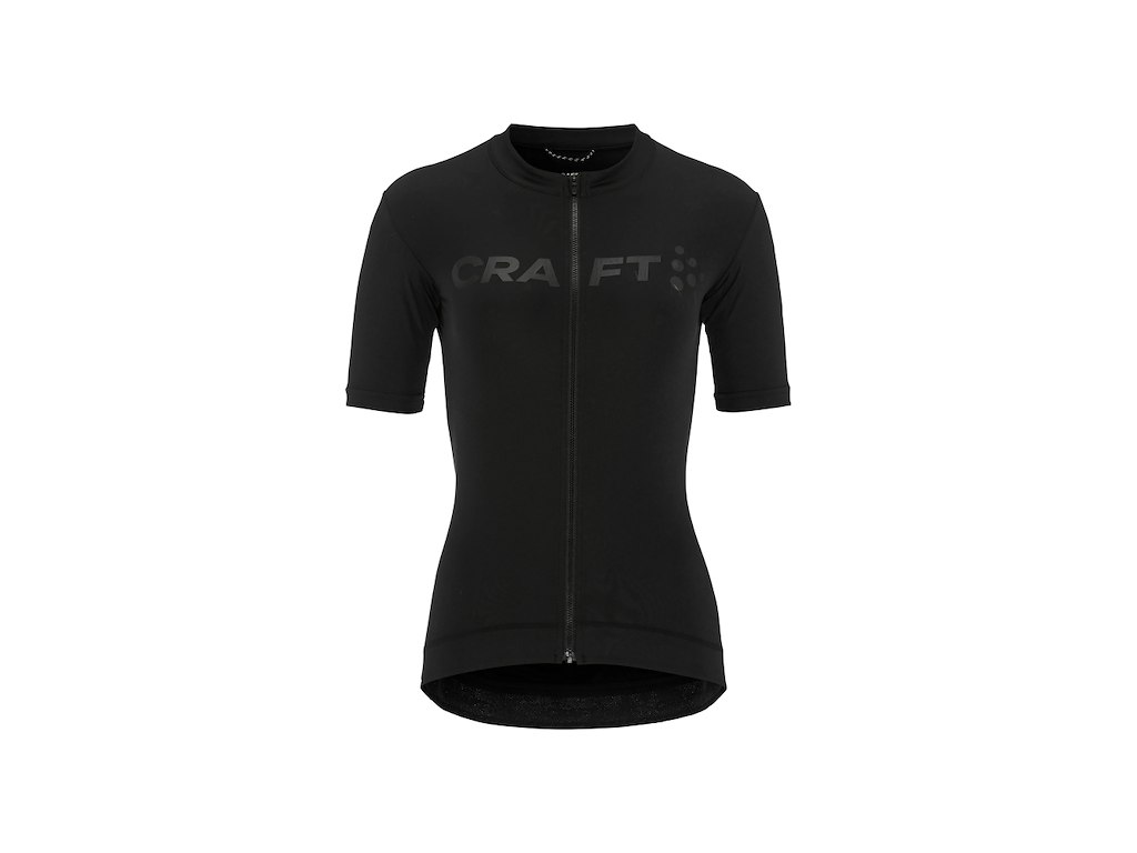 Craft Endur Logo Jersey Cykeltrøje Korte ærmer Dame Sort Str