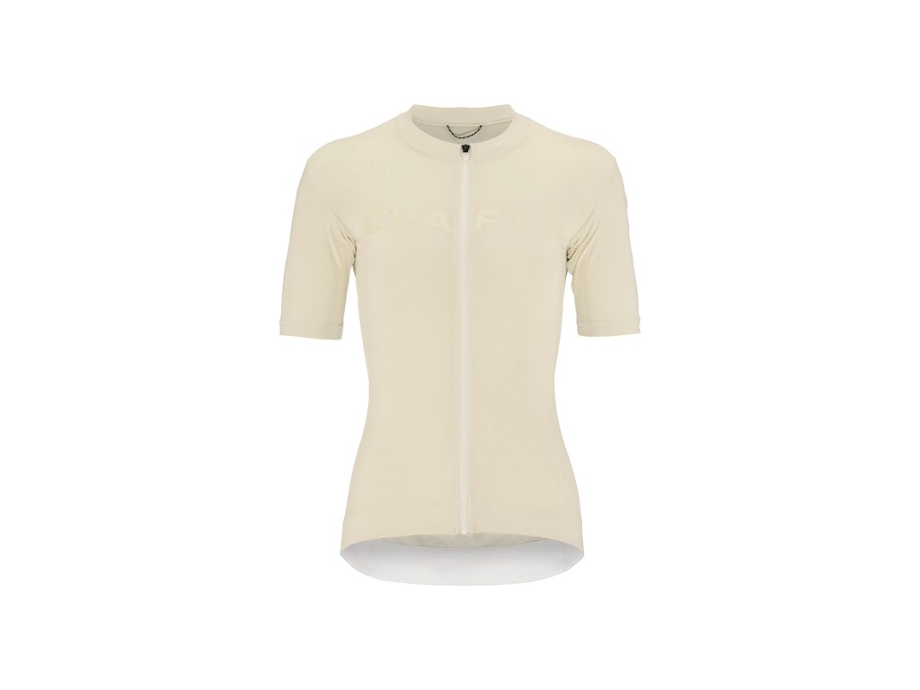 Craft Endur Logo Jersey Cykeltrøje Korte ærmer Dame Tofu Str Xs