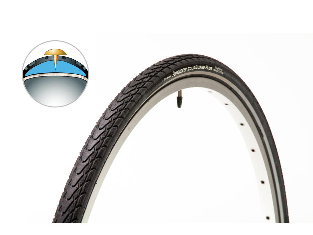 Dæk 26x2 00 Panaracer Tourguard Plus 5mm Gummi Indlæg