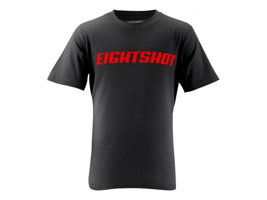 Eightshot -shirt Til Børn Sort Str 140