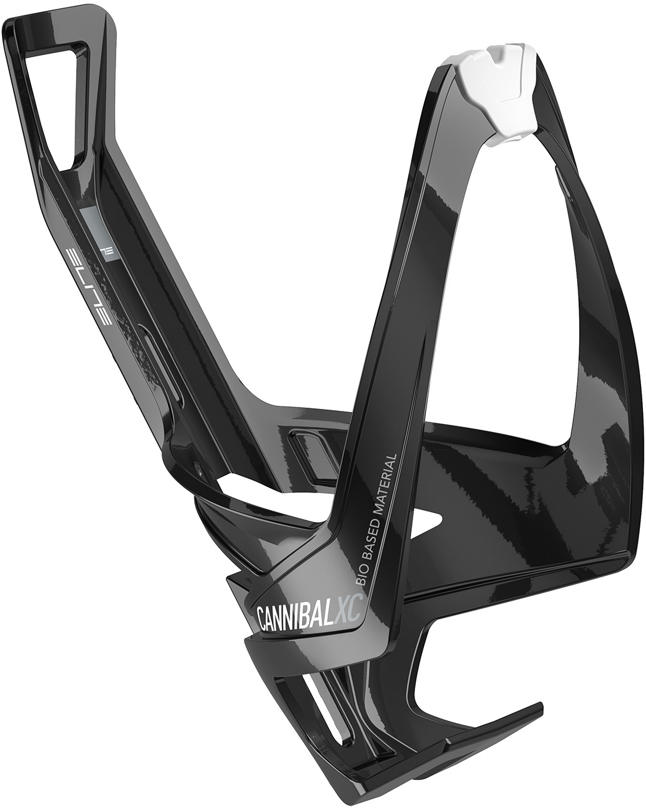 Elite Bottle Cage Cannibal Xc Bio Based Dunkholder Black Glossy