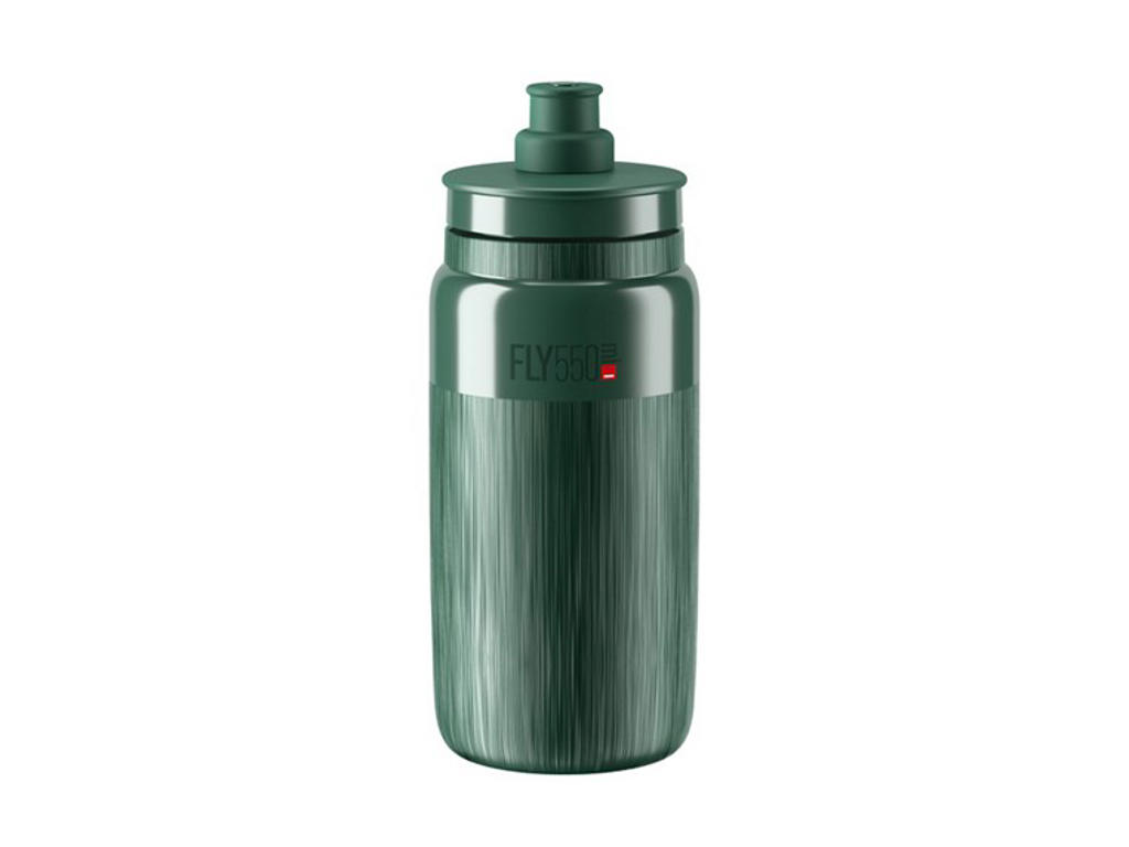 Elite Fly Tex Drikkedunk 550ml  Mørk Grøn Med Grå Logo