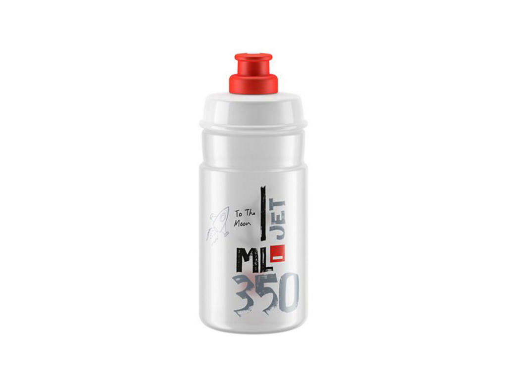Elite Jet Drikkedunk Sort Grå 350ml