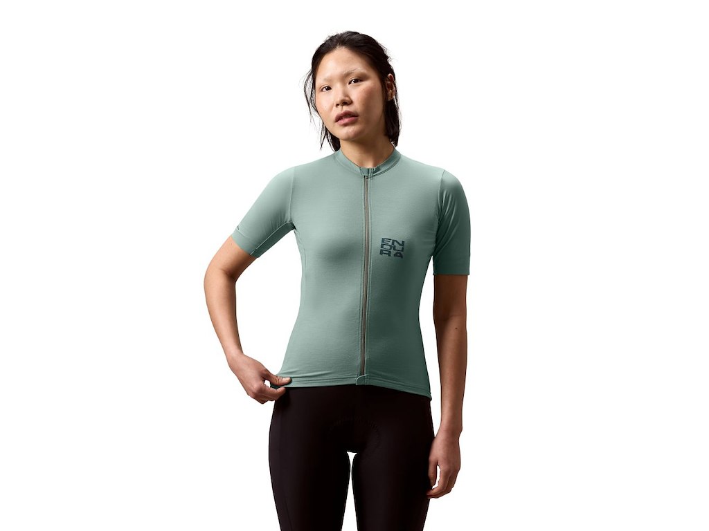 Endura Alltrack Ride Jersey Cykeltrøje Korte ærmer Dame Sage Green Str