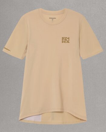Endura Alltrack Ride Jersey Korte ærmer Herre Beige Str