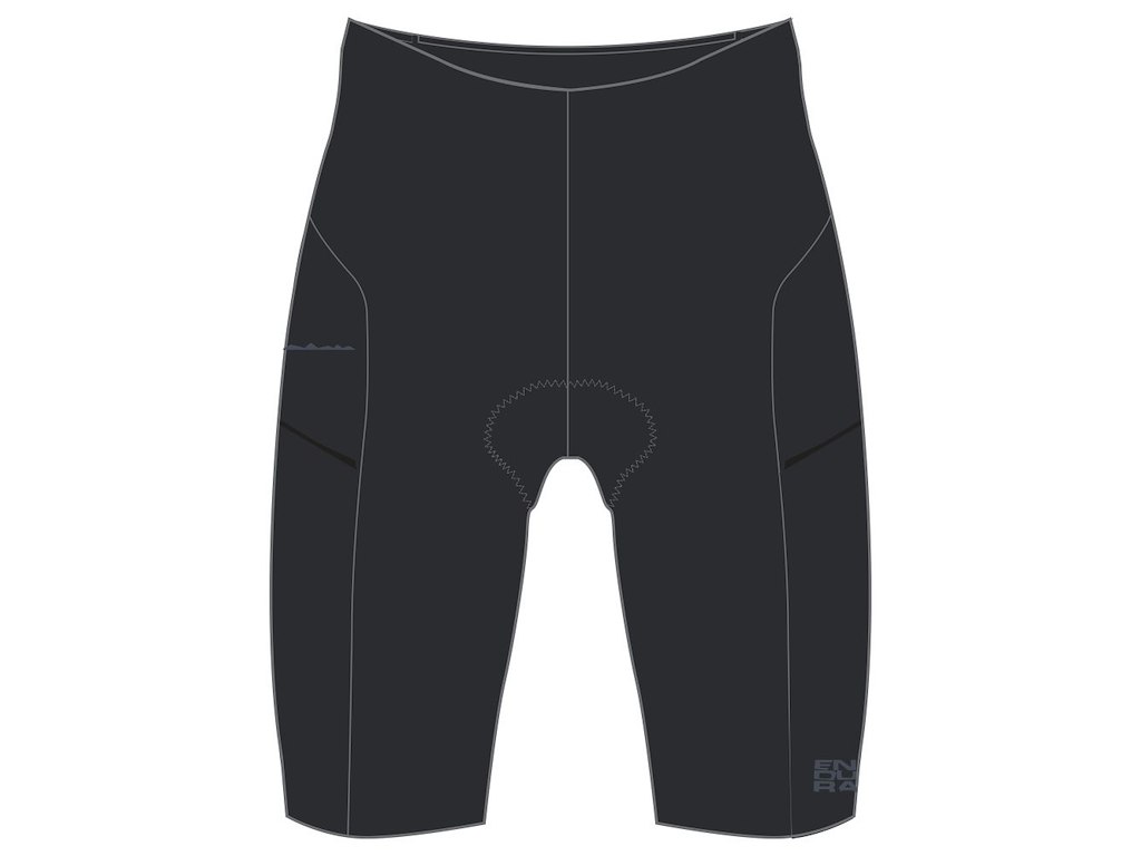 Endura Alltrack Ride Waist Shorts Cykelshorts Dame Sort Str