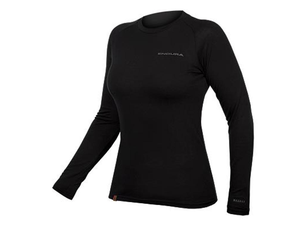 Endura Baabaa Blend     Baselayer Svedundertrøje Dame Sort Str