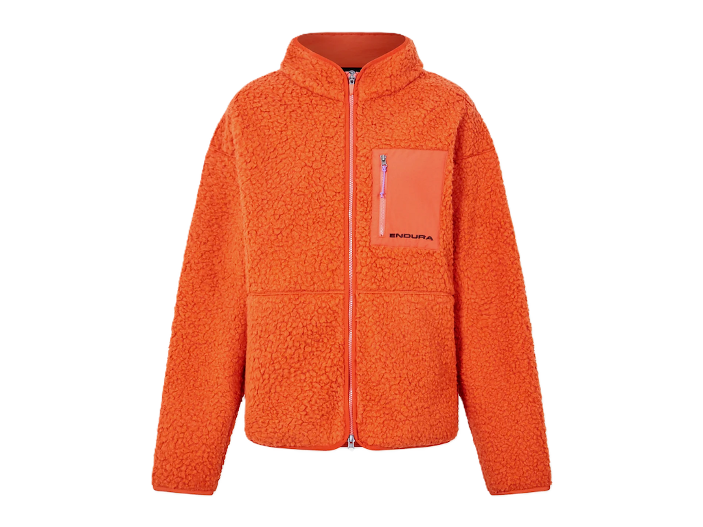 Endura Forty1thirty Fleece Trøje Orange Str