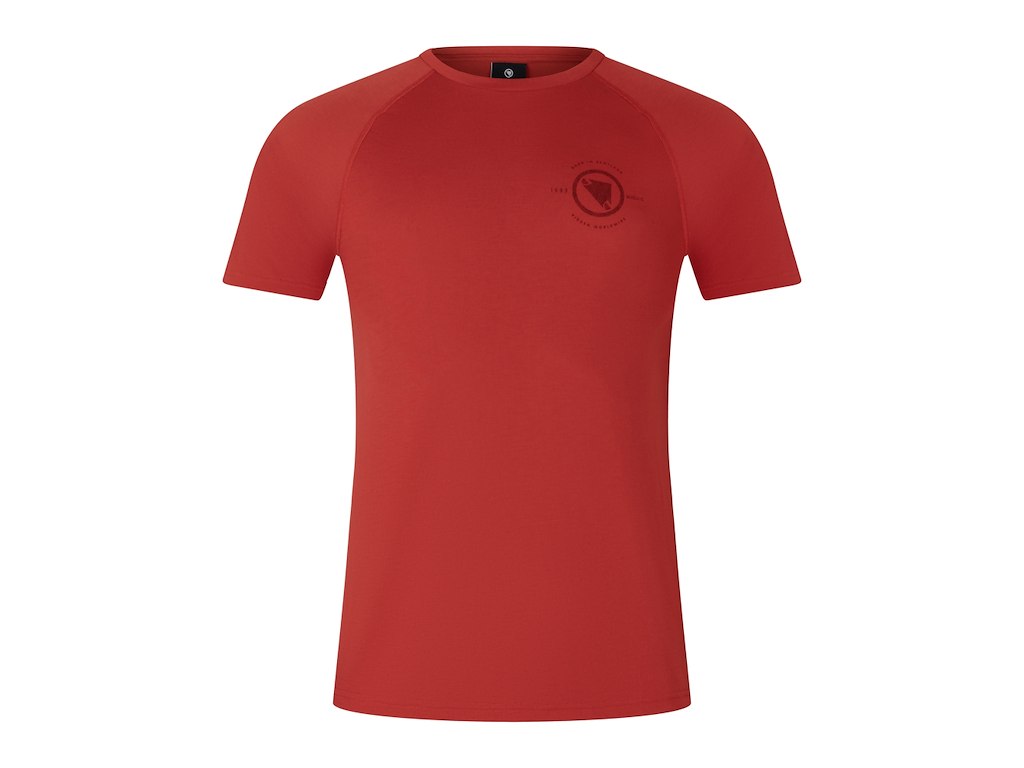 Endura Loop Tech Tee Cykeltrøje Korte ærmer Brik Reed