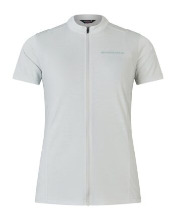 Endura Loop Zipped Cykeltrøje Korte ærmer Mains Grey Kvinde