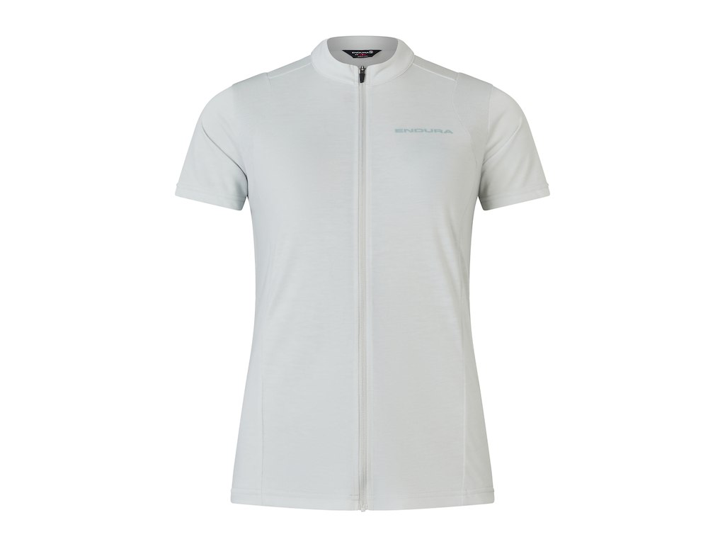 Endura Loop Zipped Cykeltrøje Korte ærmer Mains Grey Kvinde