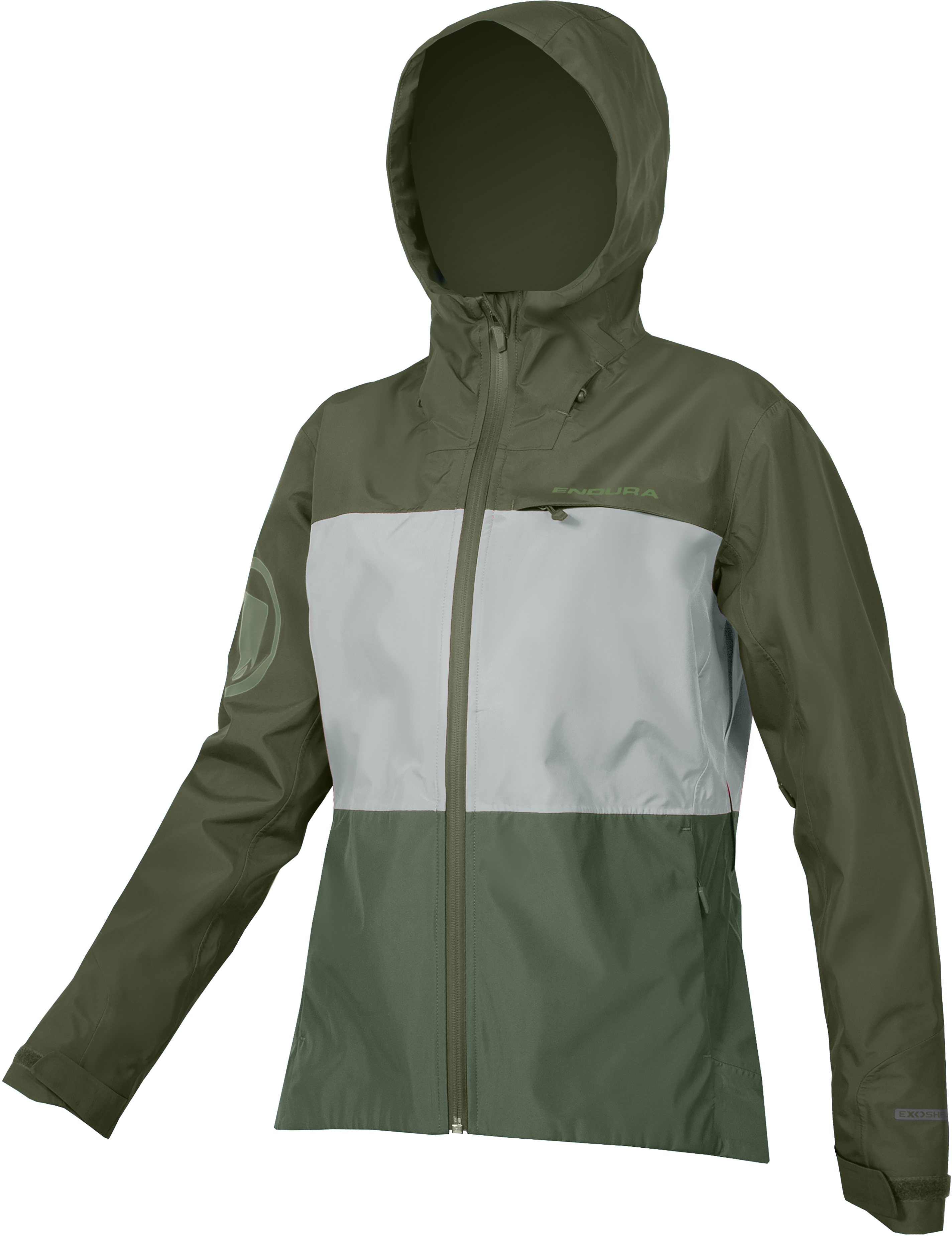 Endura Women X27   Singletrack Jacket Ii Ghillie Green