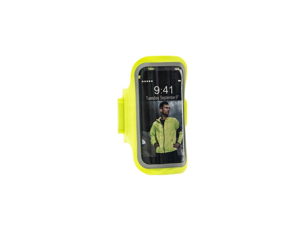 Endurance Cave Ultra Thin Armbånd Til Smartphones Gul