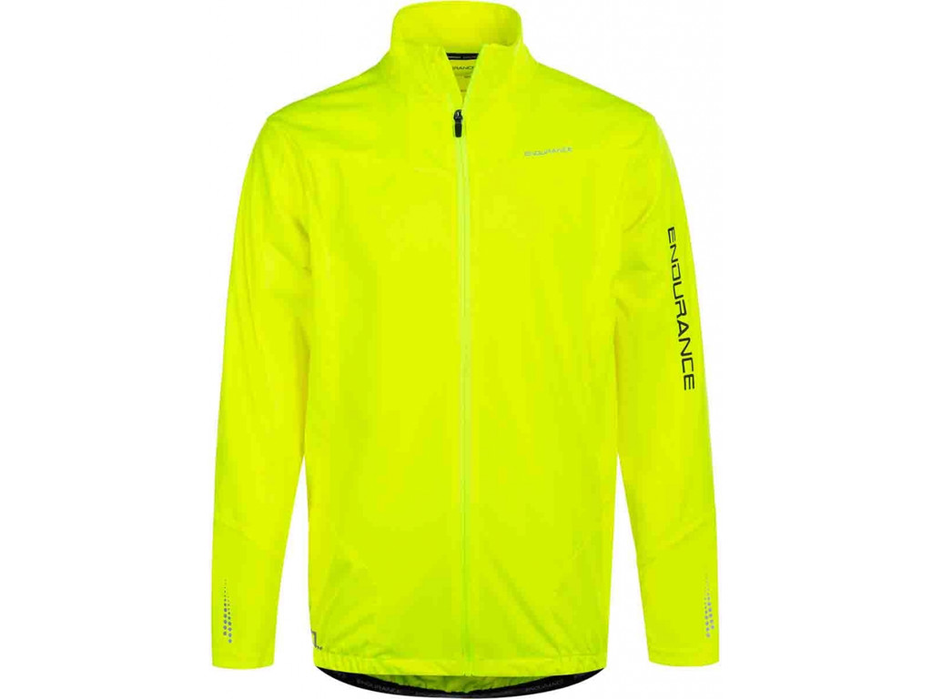 Endurance Cluson Membrane Cykeljakke    Lange ærmer Herre Safety Yellow  Str