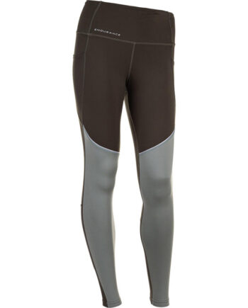 Endurance Deerrin Color Block Løbetights Dame Rosin  Str  42