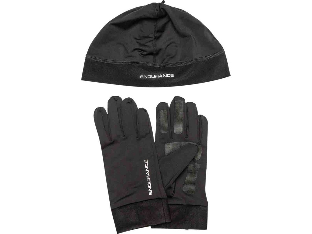 Endurance Gubeng Løbehandsker Hue Black Str