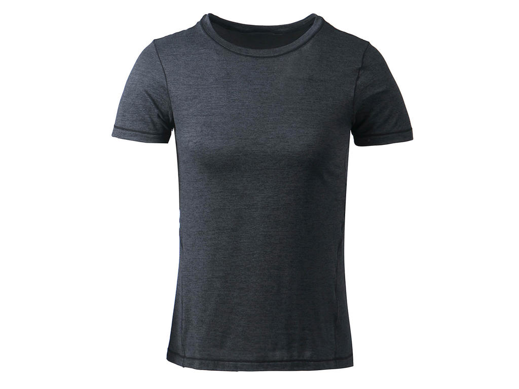 Endurance Korrl Melange  -shirt    Korte ærmer Dame Black  Str  40
