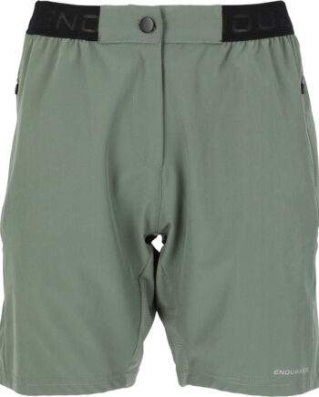 Endurance Macbeth Hyperstretch Shorts Dame Desert Green 38