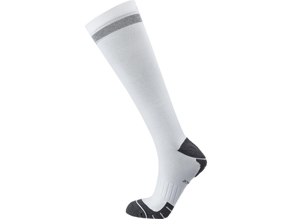 Endurance Torent Reflective Long Løbestrømper Kompression White Str 35 38