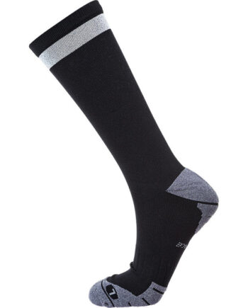 Endurance Torent Reflective Mid Length Løbestrømper Black  Str  35 38