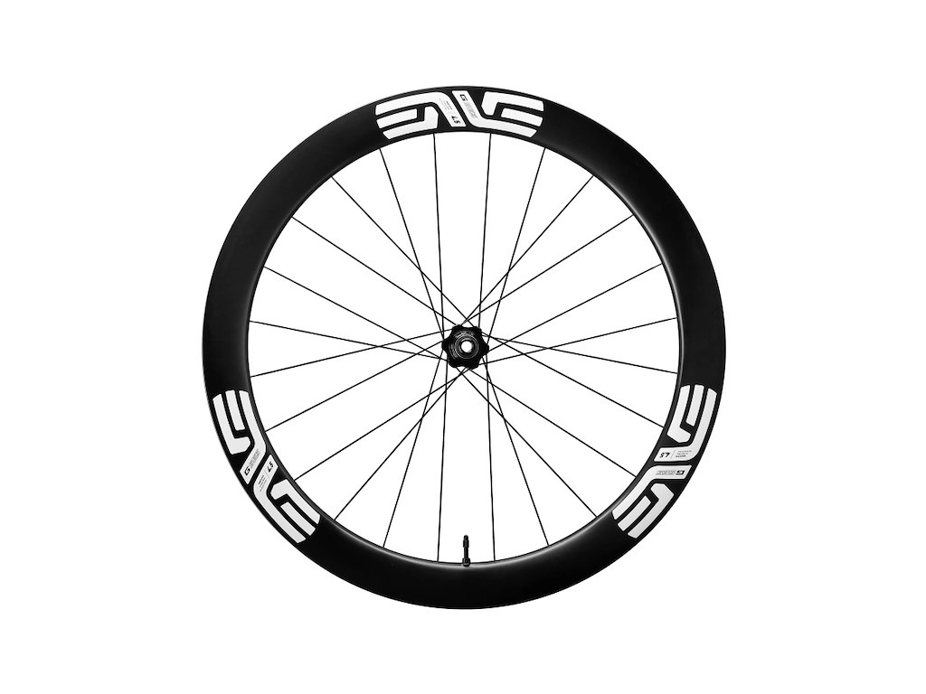 Enve Ses Baghjul Gravel 700c Hg Body Center Lock Disc Og -thru 12 142mm Med Hvide Stickers